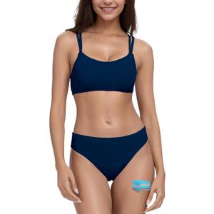 Period Swimwear for Teens Menstrual Leakproof Taylor Bikini Top Period Bikini Swimsuit Bathing Suit for Teens Girl XS