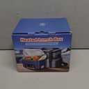 EAST OAK Cordless Electric Lunch Box for Adults, Heated Lunch Box Battery Powered with Automatic Heating, 5.5 Cups Portable Food Warmer with Insulated Carry Bag (Onyx Black)