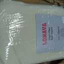 LONAVA Queen Sheet Set 4 Pieces,Beige Ultra Soft & Breathable Microbifer Sheets, 1600 Thread Count Hotel Luxury Oeko-Tex Bed Sheets, 14-16 Inch Deep Pocket Durable Wrinkle Free Sheets