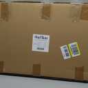 22 Inches Acacia Wood Serving Tray with Handles, Large Wooden Rectangle Ottoman Tray, Nice Home Decor for Living Room Coffee Table Couch, Ideal Size for Serving Food Breakfast BBQ Party