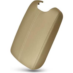 UMISHI Center Console Armrest Cover for 2008 2009 2010 2011 2012 Honda Accord Auto Leather Suture Console Lid Cover Replacement (Beige)