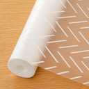 Cooyes Shelf and Drawer Liner for Kitchen Cabinets  Non-Adhesive, Waterproof, Non-Slip Cabinet Liners for Scratch Protection, Desk, Refrigerator, Shelves, Drawers with Modern Pattern (17.5"W x 197"L, Alabaster White)