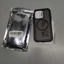 Magnetic for iPhone 14 Pro Case, [Compatible with MagSafe][Military Grade Drop Protection][Heavy Duty Protection][Non-Slip][Shockproof] 2-Layer Durable Bumper Phone Case 6.1''-Black