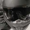 OUMURS DOT Modular Motorcycle Full Face Helmet Flip-Up Dual Visor, Lightweight & DOT Approved, Matte Black M