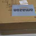 Qcen Juicer Machine, 800W Centrifugal Juicer Extractor with Wide Mouth 3 Feed Chute for Fruit Vegetable, Easy to Clean, Stainless Steel, BPA-free (Black)