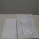 Thickened Clear Shoe Storage Organizer with Magnetic Door, Sturdy Stackable Shoe Boxes for Closet, Collapsible Space-Saving Shoe Rack for Sneakers & Boots, Plastic Shoe Cabinet Box Set, 6 Pack, White