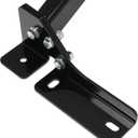 ALMULOO 2 Inch Receiver Class 3 Trailer Hitch Compatible with 2007-2015 Lincoln MKX 2007-2014 Ford Edge Black Steel Trailer Tow Hitch