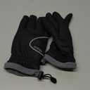Winter Gloves for Women Men, Waterproof and Warm, Sensitive Touch Gloves for Cycling Running Working Outdoor Activities, Black, Medium