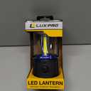 LUXPRO 3C Rugged 750 Lumen LED Lantern - Battery Powered for Up to 90 Hours of Use - Dimmable LED Light with IPX4 Water-Resistant Rating