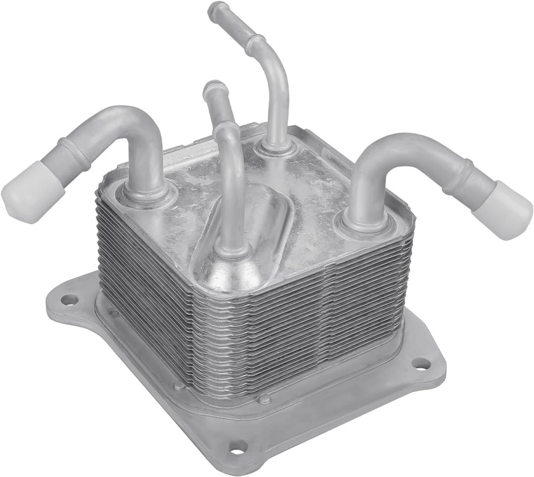 CVT Transmission Oil Cooler Replacement for 2012-2017 Nissan Versa 1.6L | Compatible with 2014-2017 Versa Note 1.6L OE# 21606-X420C, 21606-3XX0C, 21606-3JX1C, 21606-3JX0C