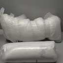 Beckham Hotel Collection Euro Size Throw Pillows (Set of 2), 26 x 26 Down Alternative Pillow Insert for Bed, Couch, and Sofa (White)