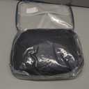 Orzbow Baby Carrier Cover Winter, Universal Baby Carrier Rain and Wind Cover with Pockets, Detachable Hood and Storage Bag, Waterproof & Windproof, Dark Grey Dinosaur (3 Season)