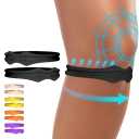 Fit Geno Knee Strap Patella Tendon Support: Patellar Stabilizing & Pain Relief for Man and Women - Knee brace for Runner's & Jumper's, Tendonitis, Running, Volleyball, Basketball (2-Pack)