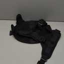 rabbitgoo Tactical Dog Harness for Large, Heavy Duty Pet Harness with Handle, No-Pull Service Vest Large Breed, Adjustable Military Dog Vest for Training Hunting Walking, Black, L