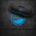 BLUPOND Sunglasses Case Semi Hard EVA Shell with Metal Hanging Hook Belt Clip Sun Glasses Storage