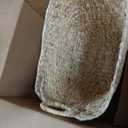 Extra Large Woven Storage Basket, Boat-Shaped
Handwoven, Wicker, For Laundry Room, Bedroom and Home Storage, Decorative Organizer Bin