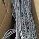4x10 Ft Non Slip Drainage Floor Mats, 0.22'' Thick, Gray
