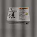 Esky Key Finder Locator with Sound, Stick-on TV Remote Control Finder, Item Locator Tags with 85dB Noise Sound 6 Receivers, Wallet Tracker Key Finders for Finding Keys, Remote Gift Idea