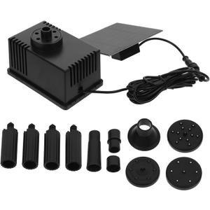 7v Solar Fountain Pump Bird Bath Floating Garden Water Pump Solar-powered Water Feature Fish Tanks