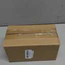 La Vane 6 inch Solid Wood Furniture Legs (15cm) - Walnut Finish Tapered Replacement Feet with 5/16 inch Thread & Mounting Plates - Set of 4 for Sofa, Couch, Cabinet, Ottoman