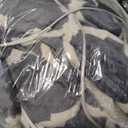 Homemate Heated Blanket Electric Throw - 50x60 Heating Blanket with 10 Fast Heat Levels 8 Hours Auto Off Soft Cozy Flannel Over-Heated Protection ETL Certification Keep Warming in Home (Grey Geometry)