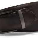Steve Madden Men's Reversible Men's Dress Casual Every Day Leather Belt (Black)