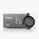 Helios Skincare Filter, Bathroom Sink Faucet Filter, For Women/Men all Ages, Removes Chlorine 99%, Hydrate Skin, Vitamin-C Infused, Advanced Filtration, Clinically Tested (Black)