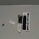 Electric Toothbrush with Water Flosser Combo, 3 in 1 Ultrasonic Toothbrush & Dental Oral Irrigator & Tooth Cleaner with 4 Modes, One Switch from Sonic Brushing to Water Flossing for Home Travel