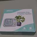 Automatic Plant Waterer Indoor Self Watering System for 15 Potted Plants, Auto Drip Irrigation Kit Programmable Water Timer with Smart Humidity Detection (White)