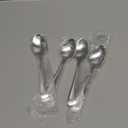 Oneida Satin Sand Dune Everyday Flatware Teaspoons, Set of 4