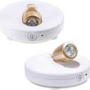 HONWELL Wireless Spotlight Battery Operated LED Puck Lights, Touch Closet Light, Stick on Wall Hallway Basement Entrance Perfect Adjustable Direction Light for Artwork Decorative