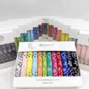 Bandanas Gift Set 12 Pack Soft Thin Handfeel Cotton Bandanna Scarf for men