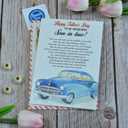 3 x Fathers Day Card for Son In Law, Father's Day Card for Son In Law with Seal and Envelope, Cards for Him from Mother-in-law