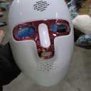 Yahi Red Light Therapy Mask for Face, Cordless 7-in-1 Red Light Mask with 850nm NIR LED Face Mask Light Therapy for Anti-Acne & Anti-Aging, USB-C rechargeable for Use at Home Work Travel, White