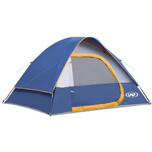 Camping Tent 2-4 Person, Waterproof Windproof Tent with Rainfly Easy Set up-Portable Dome Tents for Camping