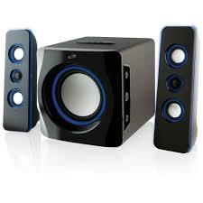 iLIVE-Bluetooth CD Music Speaker System Wireless Range 60' built-in subwoofer