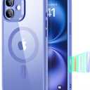 ESR for iPhone 16 Case, Camera Control Cover, Compatible with MagSafe, Shockproof Military-Grade Protection, Magnetic Phone Case for iPhone 16, Classic Hybrid Case, Clear Blue | Shockproof, Magnetic Phone Case