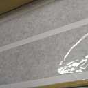 Large Cork Bulletin Board 48" x 36", Felt Pin Board, Silver Gray