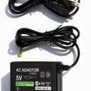 Replacement PSP Charger AC Adapter 5V Compatible with Sony PSP 1000 PSP Slim & Lite 2000 3000 PSP-110 PSP-1001 Series PSP-1001, 2001, PlayStation 3001 E-1000 L-Shape Replacement Sony Power Cord
