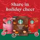 Starbucks K-Cup Coffee Pods, Peppermint Mocha Flavored Coffee for Keurig Brewers, 100% Arabica, 1 Box (22 Pods) (EXP 10/06/26)