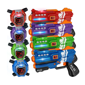 Laser Tag Guns Set of 4 Laser Tag Guns with Digital LED Score Display Vests,Gifts for Teens and Adults Boys & Girls,Adults and Family Fun,Gift for Kids Ages 8 9 10 11 12+Year Old Boy 