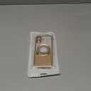 Misscase for iPhone 17 Magnetic Glitter Case Compatible with MagSafe,Full Protection Slim Shockproof Anti-Scratch Case with Camera Lens Protector Plating Bling Dust-Proof Net for Women Gold