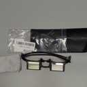 Lazy Glasses Laying Down Light Prism Glasses 90Angle Prism Glasses Neck Relaxer for Lying down Reading and Watching (Grey)