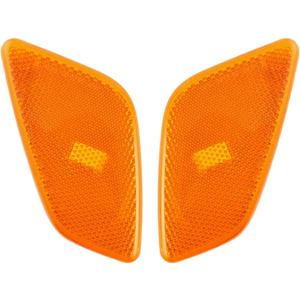Parts N Go Side Marker Light Set Replacement For 1997-2006 Wrangler Front Driver & Passenger Side Left Right - CH2551120, CH2550120, 5155628AC, 55155629AC