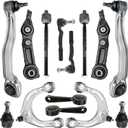 ALADICHE Front Control Arm Kit Compatible With Mercedes-Benz 2007-2011 CLS550,for 2004-2009 Mercedes Benz E320,for 2003-2006 E500, For 2004-2006 E55, For 2007-2009 E550 14Pcs