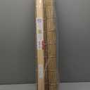 Sunbox Cordless Bamboo Roman Shade Blind, Woven Wood Roman Shades, Light Filtering Natural Bamboo Shades for Windows, French Doors, 30.5" W x 48" H, Caramel Brown