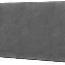 Sectional Couch Cushion Covers 1 Piece Velvet Separate Couch Cover Stretch Sofa Slipcover Washable Furniture Protector for Sectional Sofa (1 Cushion XL Sofa, Grey)