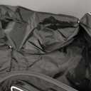 Partage Hockey Bag with Wheels, 33" Hockey Duffle Bag with Separate Shoe Compartment (Black)