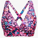 Daci Women Underwire Bikini Top Only - Push Up Swimsuit Top Large Bust Bathing Suit Tops 2025 Supportive Swim Tops M