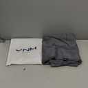 YnM Exclusive Cooling Duvet Cover for Weighted Blankets with 16 Strings (Dark Grey, 48"x72")